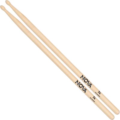 Vic Firth N7A Nova Series USA Hickory Drumsticks - 7A - Wood Tip