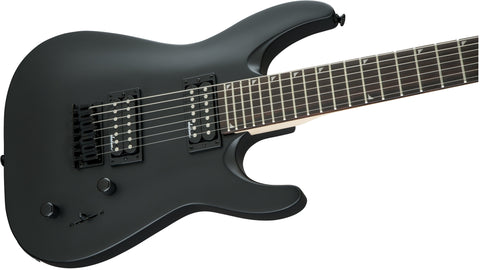 Jackson JS Series Dinky JS22-7 DKA HT Arch Top 7-Strings Electric Guitar, Satin Black