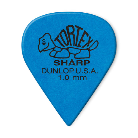 Jim Dunlop 412R Tortex Sharp Guitar Pick, 1pc