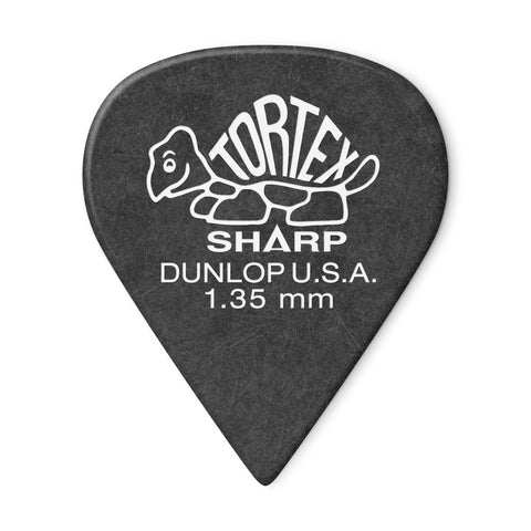 Jim Dunlop 412R Tortex Sharp Guitar Pick, 1pc