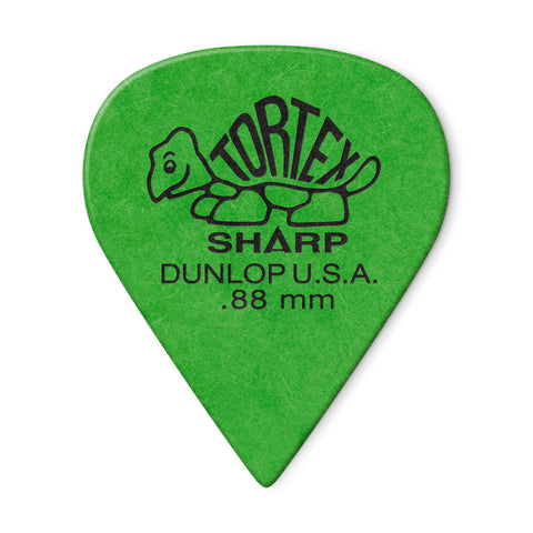 Jim Dunlop 412R Tortex Sharp Guitar Pick, 1pc