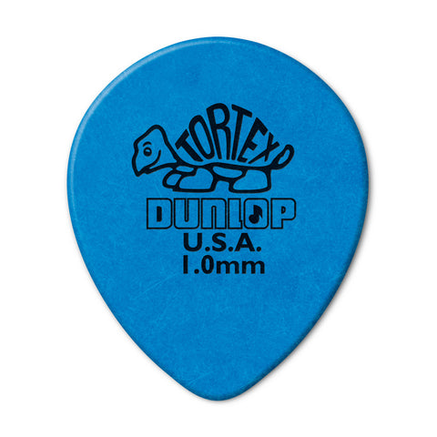 Jim Dunlop 413R Tortex Teardrop Guitar Pick, 1pc