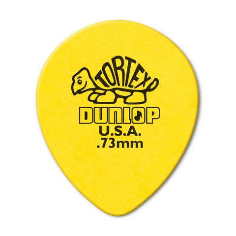 Jim Dunlop 413R Tortex Teardrop Guitar Pick, 1pc