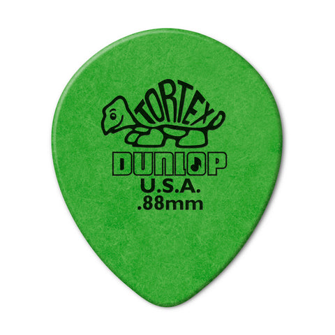 Jim Dunlop 413R Tortex Teardrop Guitar Pick, 1pc