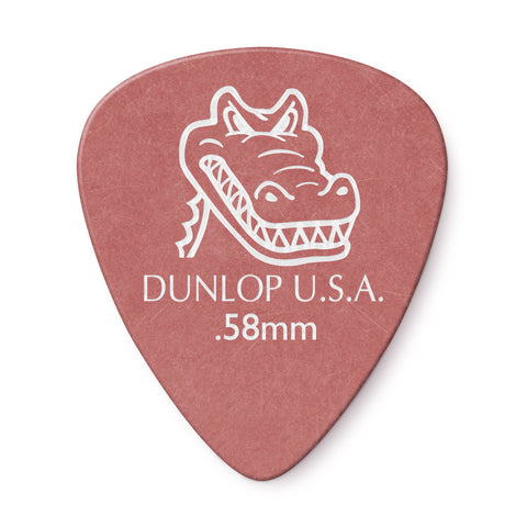 Jim Dunlop 417R Gator Grip Standard Guitar Pick, 1pc