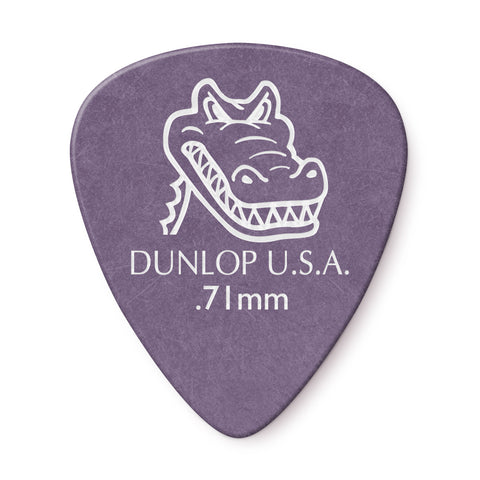 Jim Dunlop 417R Gator Grip Standard Guitar Pick, 1pc