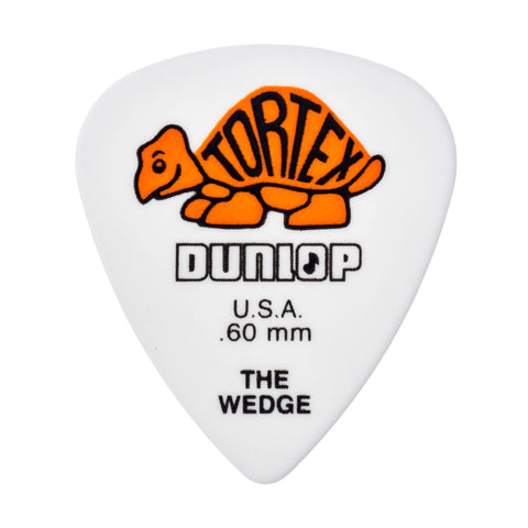 Jim Dunlop 424R Tortex Wedge Guitar Pick, 1pc