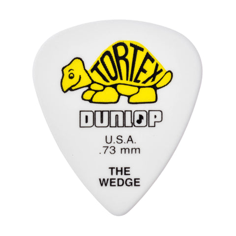 Jim Dunlop 424R Tortex Wedge Guitar Pick, 1pc