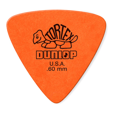 Jim Dunlop 431R Tortex Triangle Guitar Pick, 1pc