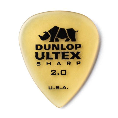 Jim Dunlop 433R Ultex Sharp Guitar Pick, 1pc