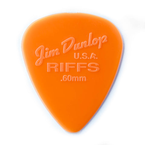 Jim Dunlop 4350 Riff Nylon Guitar Pick Assorted Size, 1pc