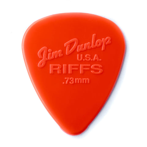 Jim Dunlop 4350 Riff Nylon Guitar Pick Assorted Size, 1pc