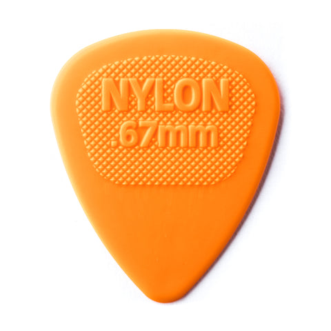 Jim Dunlop 443R Nylon Midi Standard Guitar Pick, 1pc