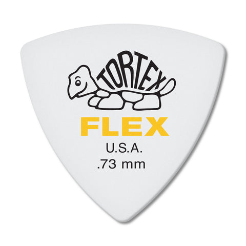 Jim Dunlop 456R Tortex Flex Triangle Guitar Pick, 1pc