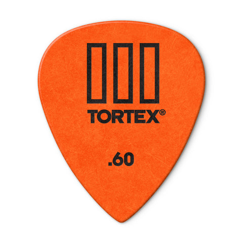 Jim Dunlop 462R Tortex III Guitar Pick, 1pc