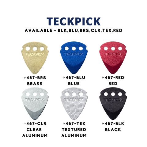 Jim Dunlop 467R Teckpick Standard Guitar Pick, 1pc