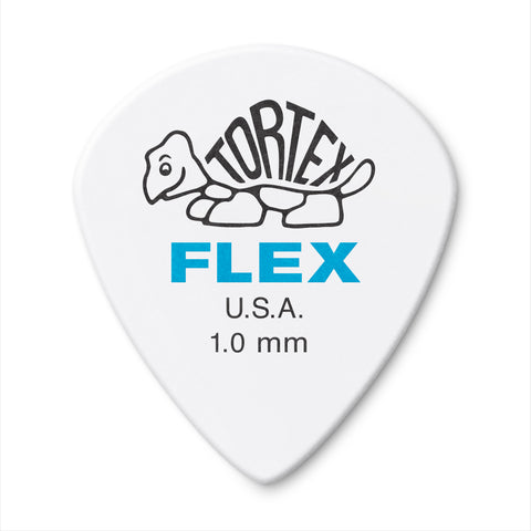 Jim Dunlop 468R Tortex Flex Jazz III Guitar Pick, 1pc