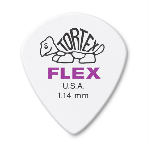 Jim Dunlop 468R Tortex Flex Jazz III Guitar Pick, 1pc