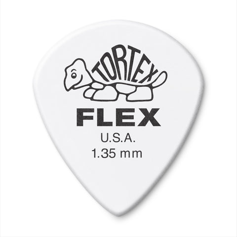 Jim Dunlop 468R Tortex Flex Jazz III Guitar Pick, 1pc