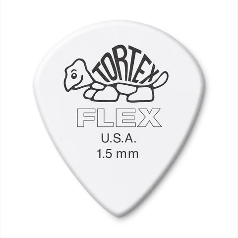 Jim Dunlop 468R Tortex Flex Jazz III Guitar Pick, 1pc