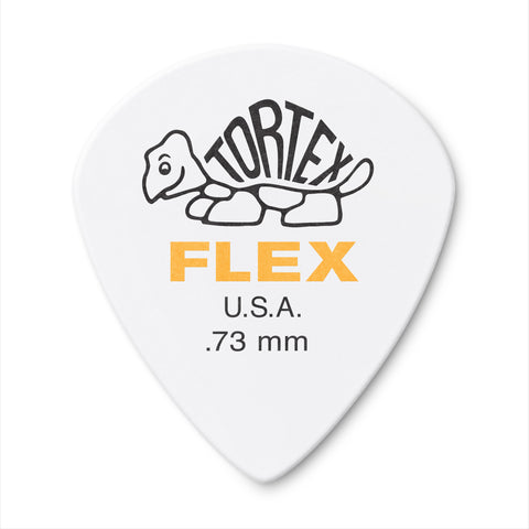 Jim Dunlop 468R Tortex Flex Jazz III Guitar Pick, 1pc