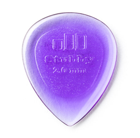 Jim Dunlop 474R Stubby Jazz Guitar Pick, 1pc