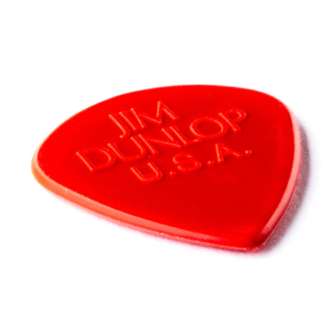 Jim Dunlop 47PEJ3N Eric Johnson Classic Jazz III Red Guitar Pick, pack of 6