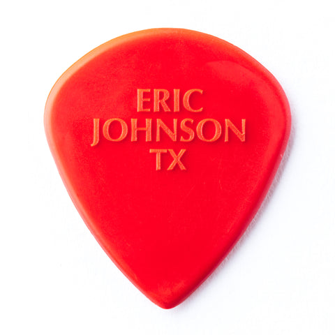 Jim Dunlop 47PEJ3N Eric Johnson Classic Jazz III Red Guitar Pick, pack of 6