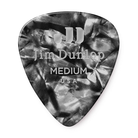 Jim Dunlop 483R Genuine Celluloid Guitar Pick, 1pc