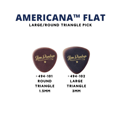 Jim Dunlop 494P Americana Mandolin Pick, pack of 3