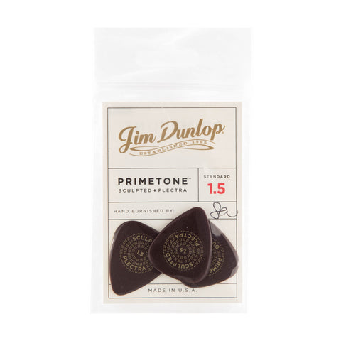 Jim Dunlop 511P Primetone Standard Sculpted Plectra Guitar Picks, pack of 3