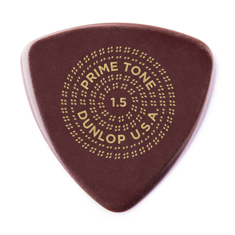 Jim Dunlop 513P Primetone Triangle Sculpted Plectra Guitar Picks, pack of 3