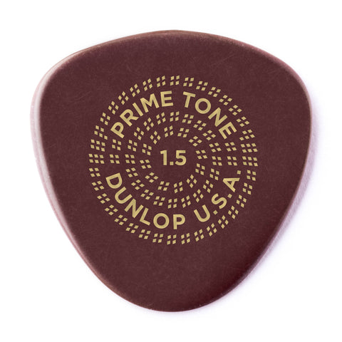 Jim Dunlop 515P Primetone Semi-Round Sculpted Plectra Guitar Picks, pack of 3