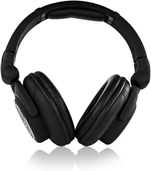 Behringer HPX6000 DJ Headphone Closed Circumaural Headphones with Folding Design and Detachable Cable