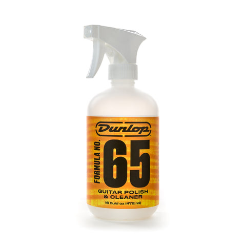 Jim Dunlop 6516 Formula 65 Guitar Polish & Cleaner, 16oz