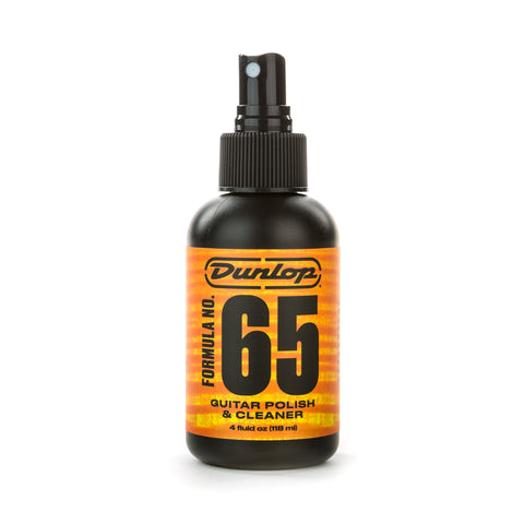 Jim Dunlop 654SI Formula 65 Guitar Polish & Cleaner, 4oz