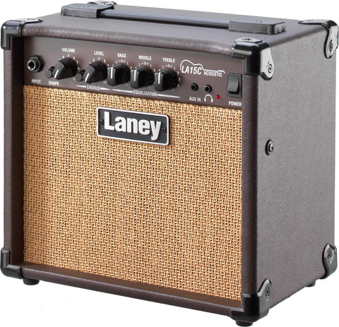 Laney LA15C 15-watt 2x5" 15-watt Acoustic Guitar Amplifier (LA-15C)