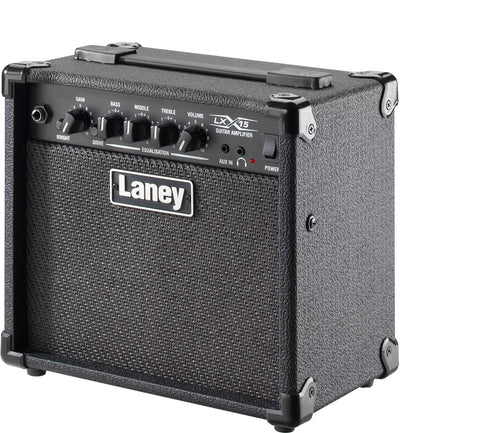 Laney LX15 15-watt 2 x 5" Electric Guitar Combo Amplifier (LX-15)