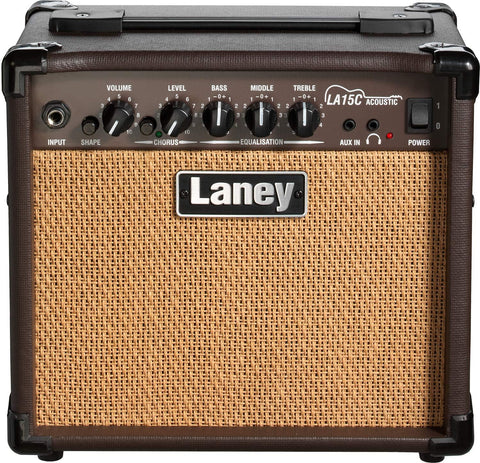 Laney LA15C 15-watt 2x5" 15-watt Acoustic Guitar Amplifier (LA-15C)