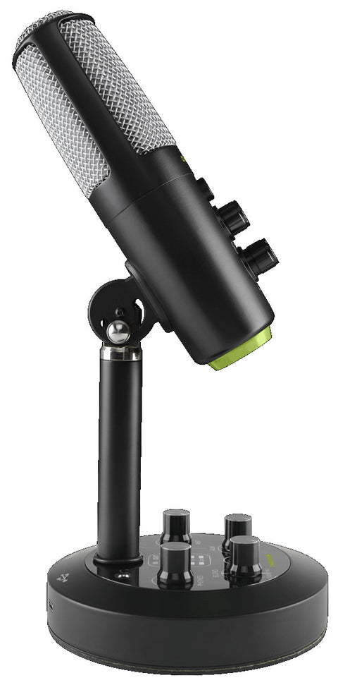 Mackie CHROMIUM USB Condenser Microphone with 2-channel Mixer (EM-CHROMIUM)