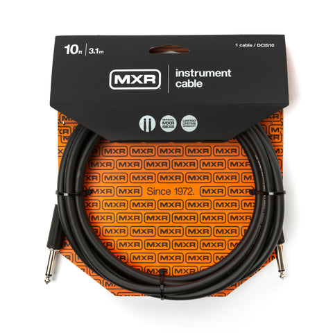 Jim Dunlop MXR DCIS10 10ft Instrument Cable - Straight / Straight