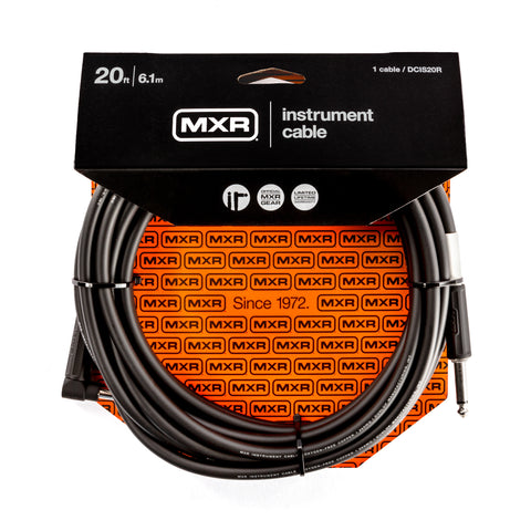 Jim Dunlop MXR DCIS20R 10ft Instrument Cable - Right / Straight