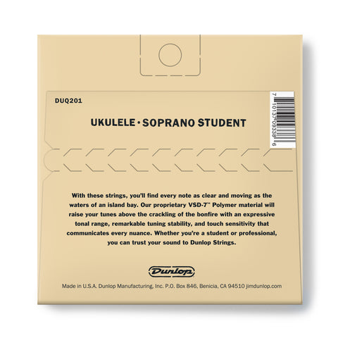 Jim Dunlop DUQ201 Soprano Student Ukulele String Set