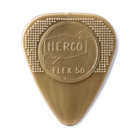 Jim Dunlop Herco Flex Nylon Guitar Pick, 1pc