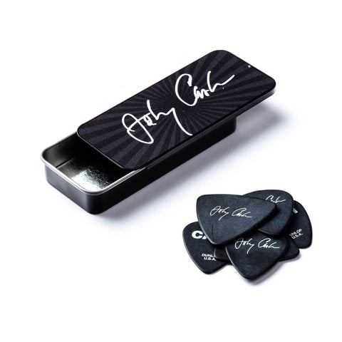 Jim Dunlop JCPT03M Johnny Cash Signature Pick Tin Medium Gauge, set of 6