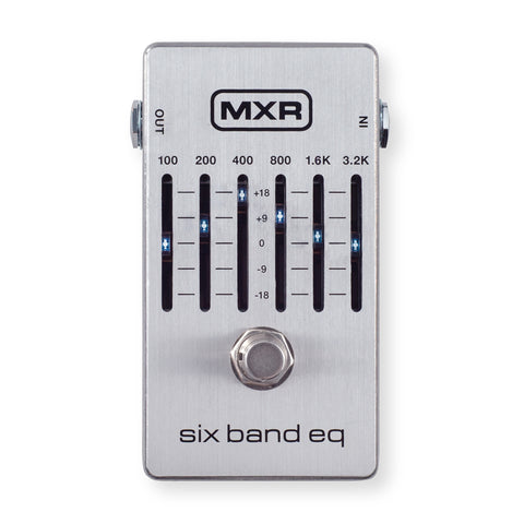 Jim Dunlop MXR M109S Six-Band Graphic EQ Effect Pedal