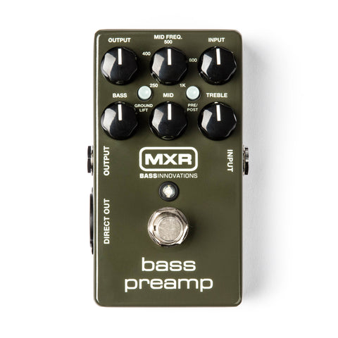 Jim Dunlop MXR M81 Bass Preamp Bass Effect Pedal