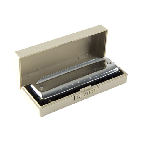 Suzuki MR-250 10 Hole Bluesmaster Diatonic Harmonica