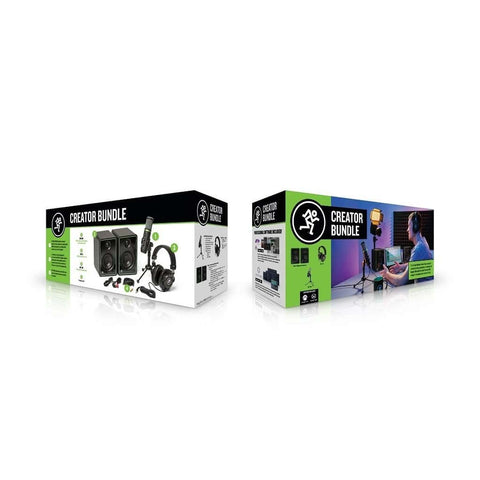 Mackie Creator Bundle with USB Microphone and Monitors