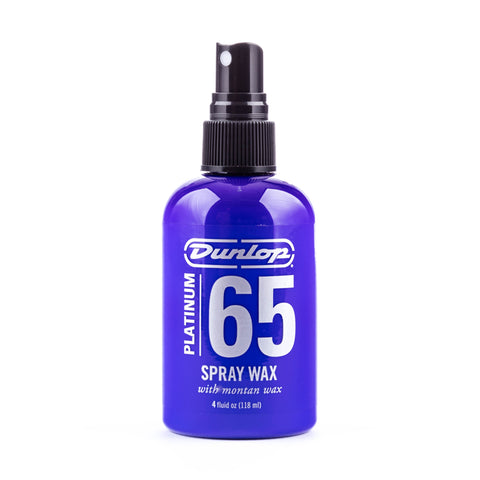 Jim Dunlop P65WX4 Platinum 65 SprayWax, 4oz